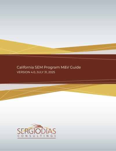 SEM Program M&V Guide credit Sergiodias Consulting