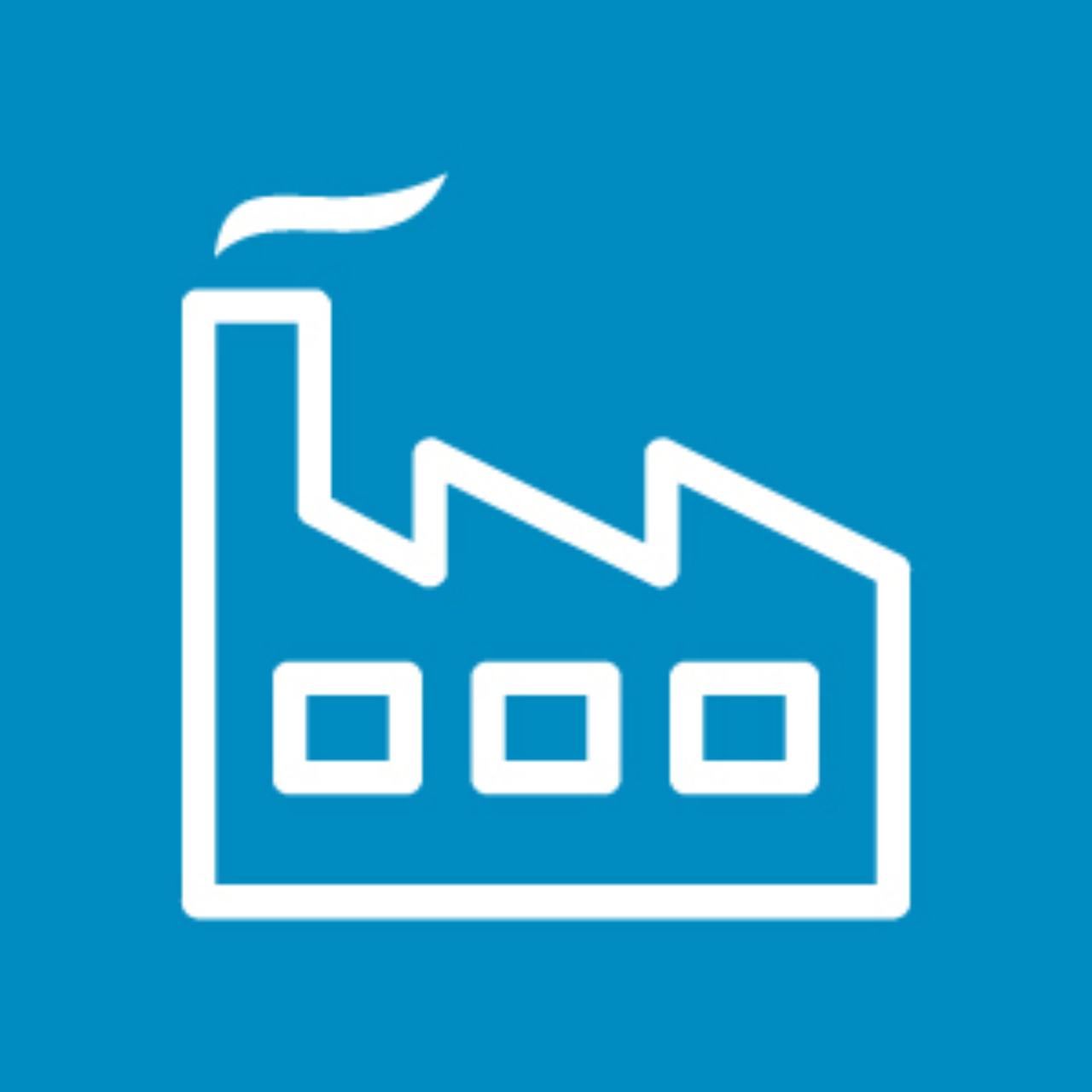 Industrial-blue-square